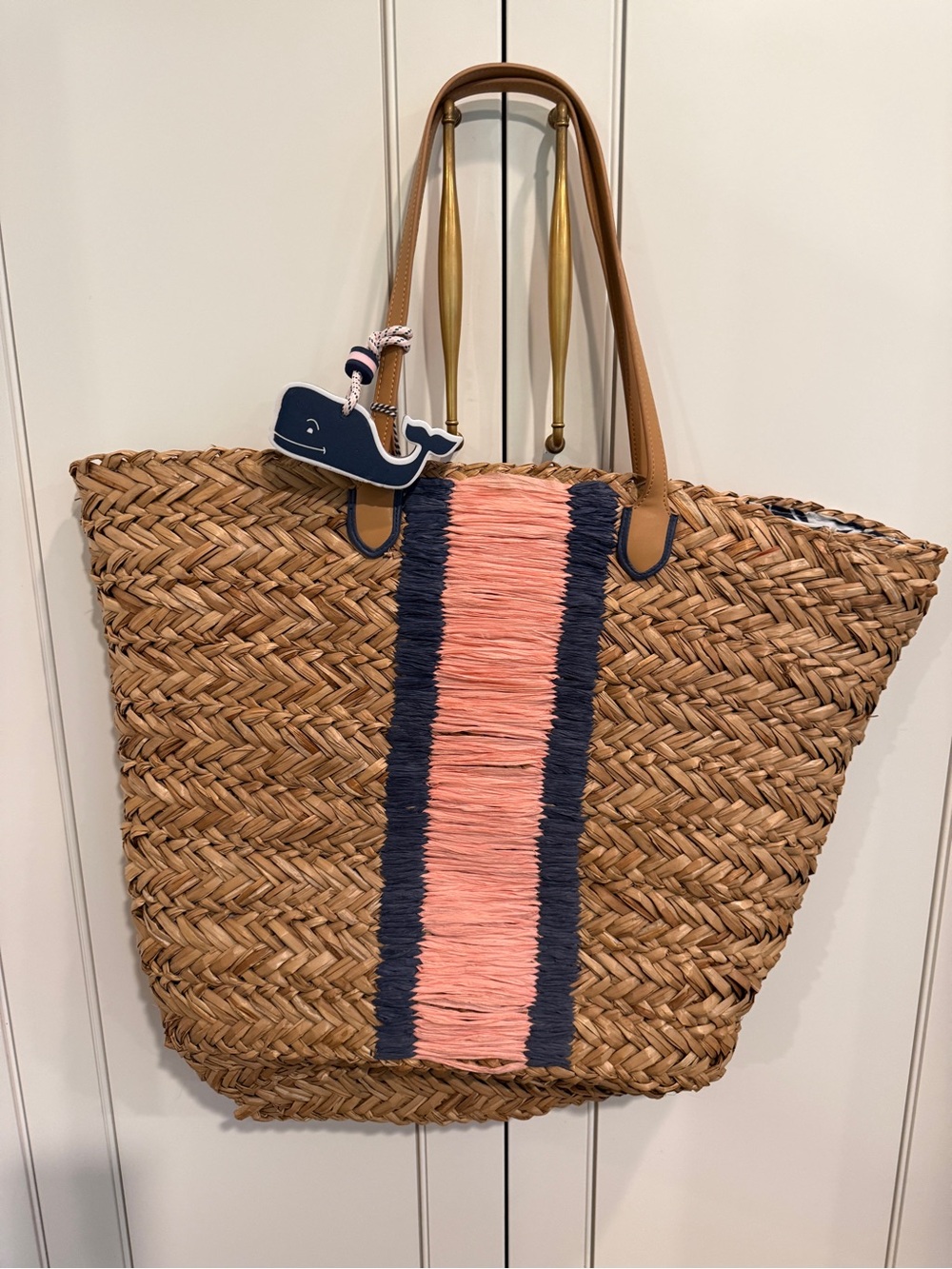New Vineyard Vines x Target Straw Tote bag